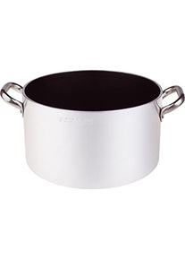 Pentole Agnelli Platin-Kochtopf, Pfanne + Kochtopf, Silber