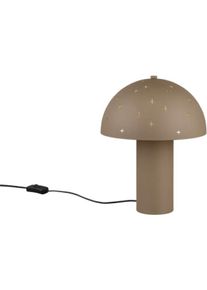 RL live your light, Tischlampe, REALITY SETA - Tafellamp - Taupe - excl. 1x E14 28W - Snoerschakelaar (E14)