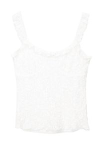 Pull&Bear Pull&Bear Haut Femme blanc taille XL