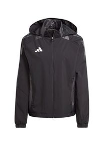 adidas Performance &Scaron;portov&aacute; bunda Ženy siv&aacute; / čierna / biela XS