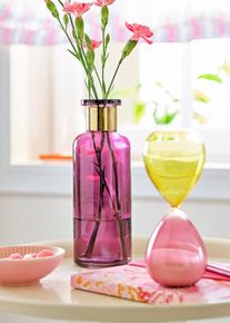 Vase - violet - taille 21,5 cm - bonprix