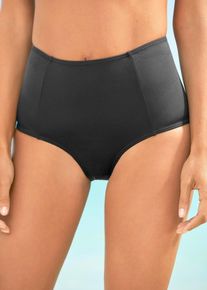 Bas de bikini taille haute &eacute;chancrure normale - noir - taille 42 - bonprix