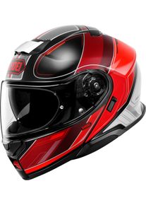 Shoei Neotec 3 Sharpen, flip up helmet , color: Black/Red/White , size: XS