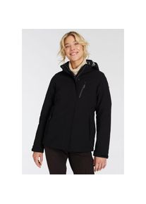 Killtec Funktionsjacke &raquo;KOW 140 WMN JCKT&laquo; mit Kapuze Wasserdicht & Winddicht & Atmungsaktiv schwarz, Gr&ouml;&szlig;e 42