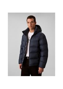 Calvin Klein Jeans Steppjacke &raquo;LS NYLN ZP OFF HD DW&laquo; mit Kapuze Kapuze, Regular Fit, warm wattiert schwarz, Gr&ouml;&szlig;e XXL