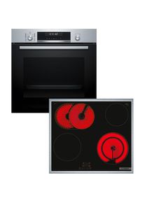 Bosch Backofen-Set &raquo;HBD671CS62&laquo; mit Teleskopauszug nachr&uuml;stbar Pyrolyse-Selbstreinigung AirFry-Funktion