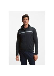 BOSS Sweatjacke &raquo;Authentic&laquo; mit Streifen und Logo, regular fit