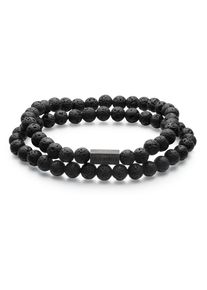 True Rebels Armband &raquo;Set: TR307&laquo; mit Lavastein