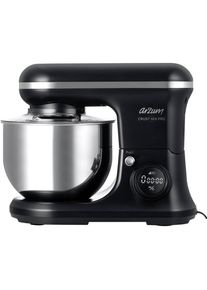 ARZUM Crust Mix Pro Stand Mixer Zwart, K&uuml;chenmaschine, Schwarz