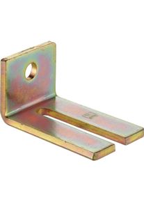 HELM, Profil + Stange, Winkelbefestigung 104 WD Profil 100 Stahl Stahl galvanisch verzinkt