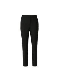 s.Oliver BLACK LABEL, Damen, Stoffhose mit schmalem Bein, Viskose-Stretch, BLACK, N-Gr, 40 -N-Gr, BLACK, Hose von s.Oliver BLACK LABEL