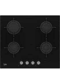 Beko HILG 64220 S Kochfeld Integriert Gaskochfeld 4 Zone(n), Kochfeld, Schwarz