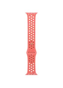 Apple Nike Sport Band (46 mm, Fluorelastomer), Uhrenarmband, Orange