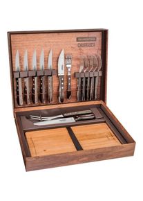 Tramontina Jumbo BBQ-Koffer, Besteck, Braun