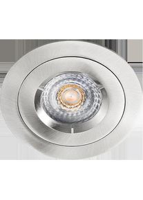 Sg, Wandleuchte + Deckenleuchte, LED-Einbaustrahler 6W POLAR 3000K 455lm 937951 (455 lm, GU10)