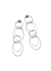 Celesta Boucles d'oreilles blanc taille One Size