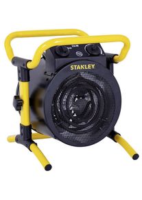 Stanley SXJH102000E Heizl&uuml;fter 2000W 20 m&sup2; Schwarz/Gelb (SXJH102000E), Heizl&uuml;fter, Gelb, Schwarz