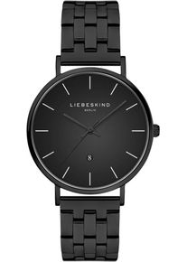 Liebeskind Berlin Montre &agrave; affichage analogique Femme noir taille One Size
