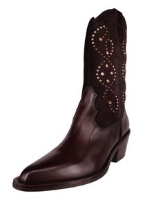 Mjus Bottes de cowboy 'Teresa Western' Femme marron taille 39