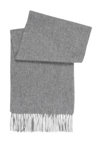 DAN FOX APPAREL Szalik 'Finnley' dla mężczyzn nakrapiany szary Rozmiar One Size