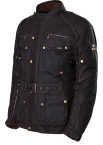 Modeka Glasgow, textile jacket , color: Black , size: L