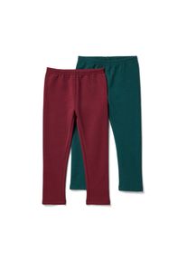 Tchibo - 2 db gyerek termoleggings - uniszex - m&eacute;ret 170/176 - z&ouml;ld