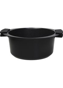 Tognana Avantspace Casserole with 2 Handles 24 cm Aluminium Black, Auflaufform, Schwarz