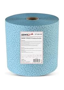 Semytop Semy Top Special Cleaning Cloth Roll Blue 29 x 37 cm 500 Sheets 1 Pack 1 x 1 Piece, Reinigungsutensil, Blau