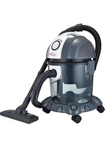 Melchioni MR BIN G 15 L Cylinder Trocken und nass 1400 W Bagless, Staubsauger, Grau