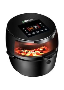 OBA Heissluftfritteuse, Fritteuse, Schwarz