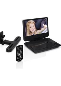 Lenco DVP-901 (1 GB, Tragbarer DVD-Player), Bluray Player + DVD Player, Schwarz