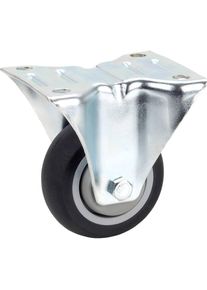 D&Ouml;RNER+HELMER D&ouml;rner + Helmer, M&ouml;belrollen, 717486 Comfort TPE-Bockrolle O 80 mm Platte 105x85 mm