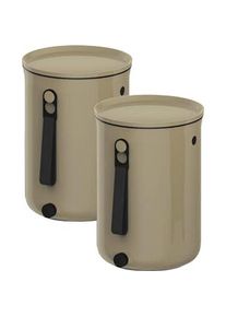 Skaza, Komposter + Gartensack, BOKASHI ORGANICO 2 S2 COMPOSTBAK BEIGE 23.3X32.5CM-COMPOSTBAK 9.6L-2KG BRAIN