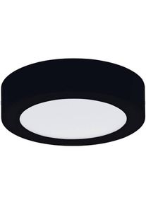 Eglo, Wandleuchte + Deckenleuchte, 68729 FUEVA PRO CCT LED Deckenleuchte 12,5W &Oslash;170mm Schwarz Weiss Steuerbare Lichtfarbe
