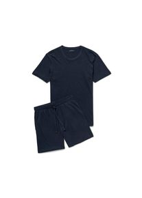 Tchibo - Shorty-Pyjama-Set - Herren - Gr. M - dunkelblau