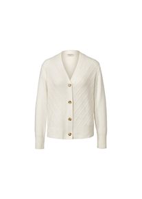 Tchibo - Cardigan mit Strickstruktur - Damen - Gr. XXL - creme