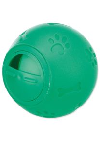 Hračka Trixie lopta na pamlsky plast, vzor labka/kosť 7cm