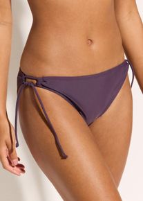 bonprix Figi bikini z ozdobnym wiązaniem, fioletowy, 36