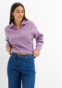 bonprix Sweter, fioletowy, 36/38