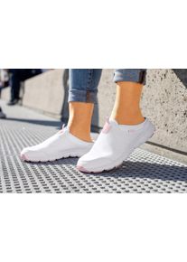 Lascana Dames Sneaker in wit/roze ,maat 36, Witt, 100% Textiel
