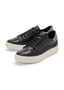 Tchibo - Leder-Sneaker - Damen - Gr. 39 - schwarz