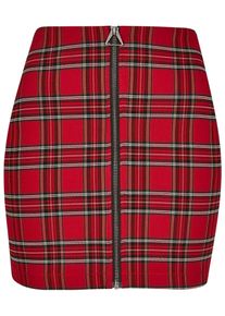 Urban Classics, Damer, Nederdel, Bl&aring; / R&oslash;d / Hvid, St&oslash;rrelse M