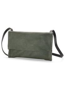 Harold&rsquo;s Lederwaren Damen-Schultertasche Clutch, Gr&uuml;n