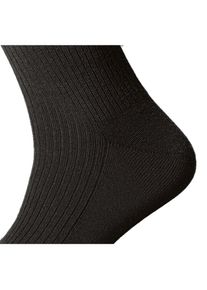 Hirsch Natur Ganzjahressocke Wolle und Baumwolle Schwarz 42-43