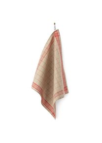 Leinenweberei Vieb&ouml;ck Geschirrtuch M&uuml;hlviertler Leinen Rot