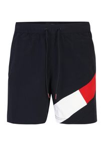 Tommy Hilfiger Underwear, M&aelig;nd, Badeshorts, Marin / R&oslash;d / Hvid, St&oslash;rrelse XL