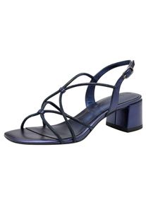 Tamaris Sandales &agrave; lani&egrave;res Femme bleu taille 41