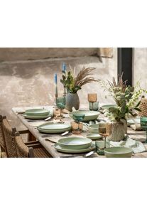 Like. by Villeroy & Boch Kaffeetasse Perlemor Alga, Tasse, Gr&uuml;n