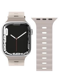 VONM&Auml;HLEN Vonm&auml;hlen Ocean Band Case 1 Band One Cream 38/40/41mm (38 mm, 40 mm, 41 mm, Stainless Steel), Uhrenarmband, Beige