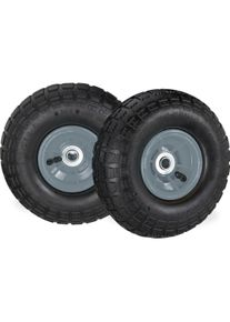 Relaxdays, Transportwagen, Sackkarrenrad 4.1/3. (136 kg)